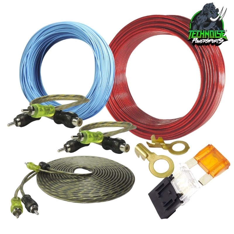 Kit Instalação 400rms Som Automotivo cabo de bateria para módulos Taramps Stetsom