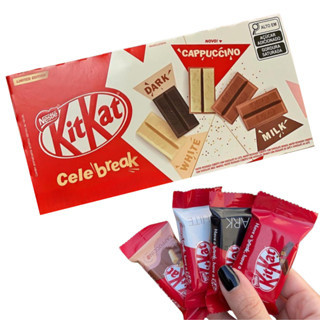 Caixa Kitkat Sortidos Celebreak Nestlé - 200,4G