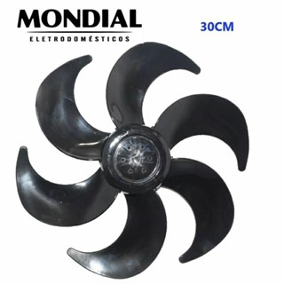 Helice Mondial 30 Cm 6 Pas Preta ORIGINAL