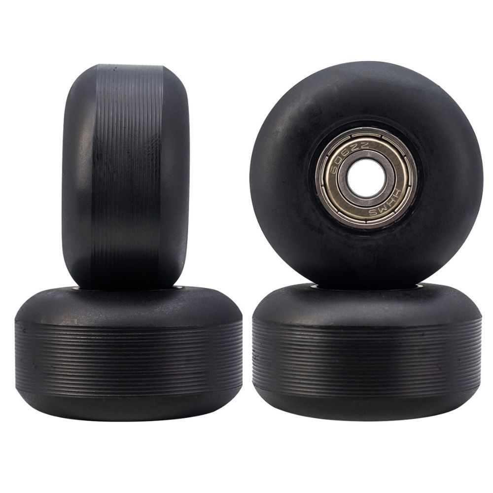 Roda de Skate Semi Profissional 50mm Skateboard Bojuda 95A Street - 4 Rodas e 8 rolamento 608ZZ Abec