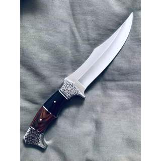 Faca Churrasco Profissional Luxuosa Muito Afiada C/ Bainha A50 em Oferta na Shopee