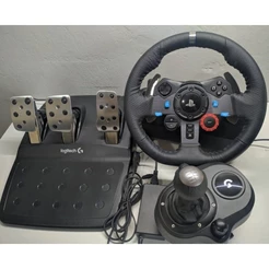 Volante Logitech G29 Driving Force C/ Pedal C/ Câmbio PS Simulador Completo + Garantia + Nota Fiscal
