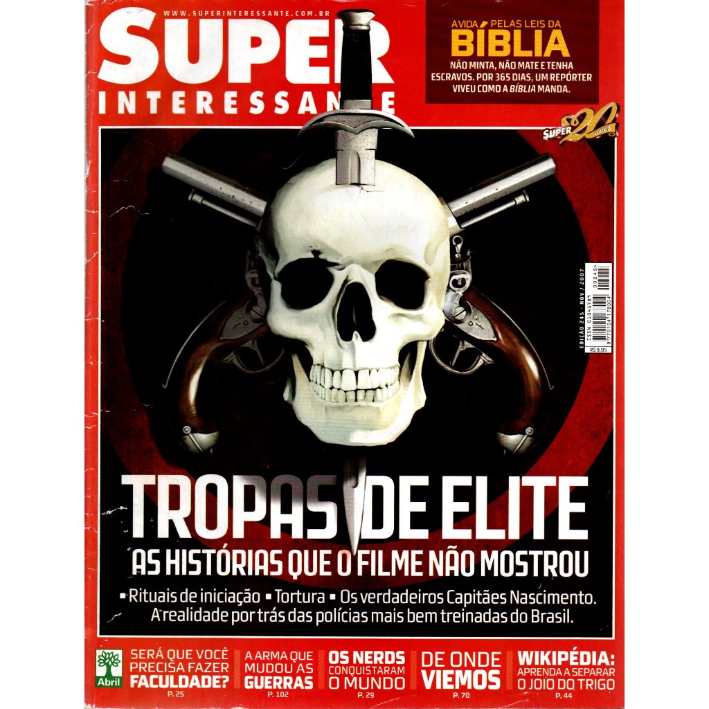 Revista Super Interessante, Nº 245, Novembro De 2007