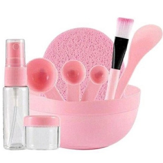 Kit Acessórios para Skincare 9 Peças Hello Mini Skin care em Oferta na Shopee