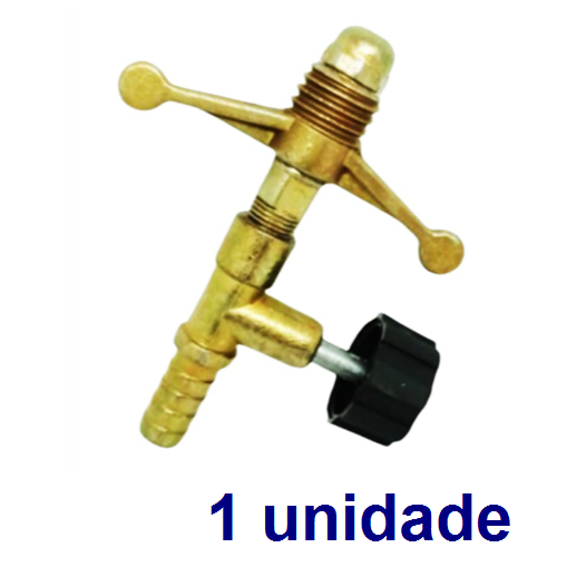 Registro Regulador De Gás Alta Pressão P13 Botijão 1 pç