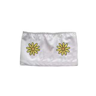 Top Faixa de Carnaval Top de Carnaval Margarida Folia Look Bloquinho