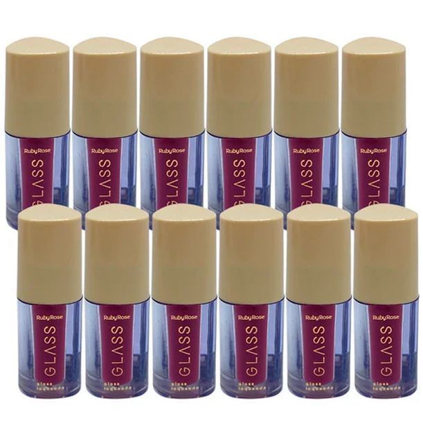 Gloss Laqueado Glass Ruby Rose HB-577-5 - Box c/ 12 unid