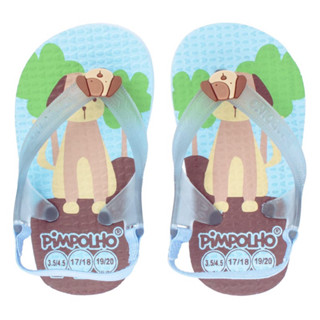 Chinelo Bebê Infantil c/Elástico Pimpolho Tam 17 a 23