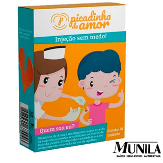 Picadinha do Amor Infantil Munila Injeção Sem Medo e Sem Dor