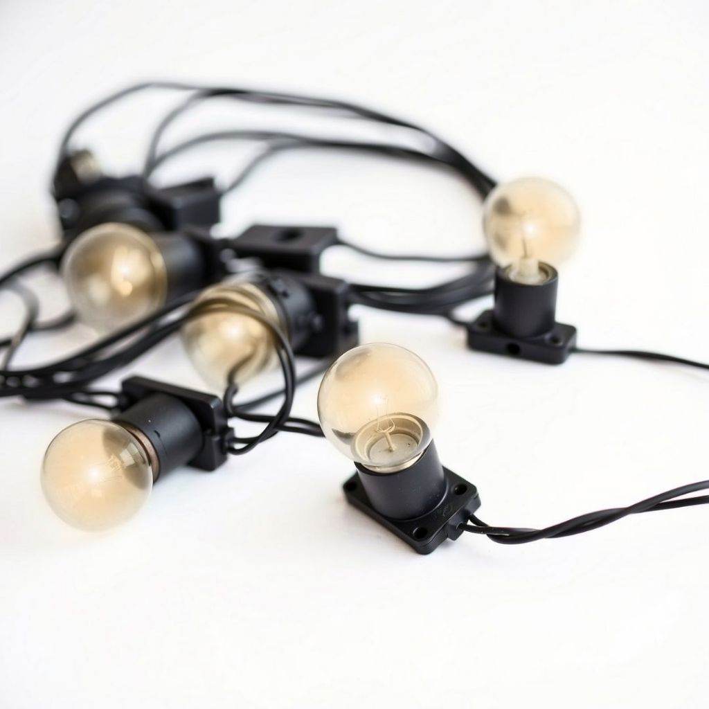 Varal De Luzes Cordão Iluminação 30 Mts Com Lâmpadas Inclusas