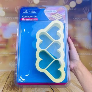 CORTADOR BROWNIE CORAÇÃO 6X6 CM (Blue Star) em Oferta na Shopee