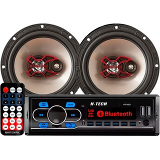 Aparelho Fm Som Carro Radio Mp3 Usb Bluetooth + 2 Falantes 6 Polegadas Bravox 60x em Oferta na Shopee