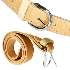 Cinto De Couro Natural Modelo Rustico Unisex De 1,25 Metros Super Resistente