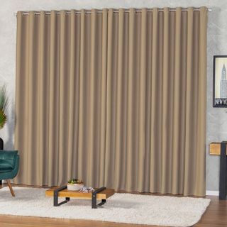 Cortina Para Sala e Quarto Blecaute Blackout Corta Luz Tecido Premium