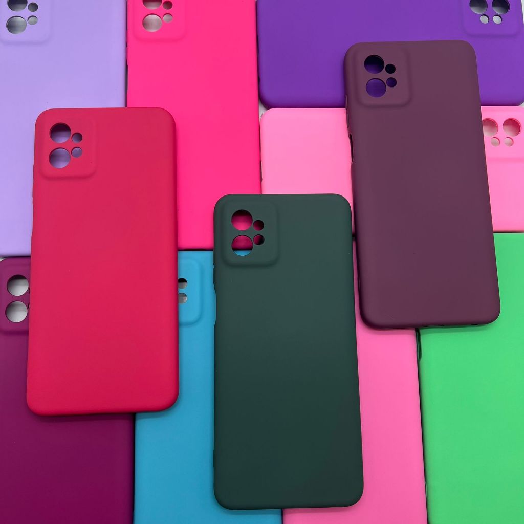 Capa Para Motorola Moto G32 Kit Capa + Pelicula 3D ou Só 1 Capinha Aveludada em Oferta na Shopee