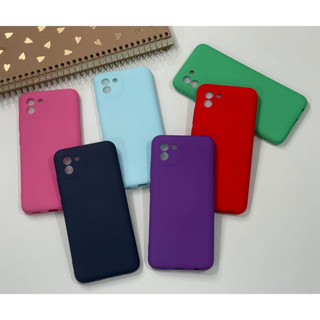 Kit Protetora Capa Capinha + Película 3D Samsung - A03 - Silicone Aveludado