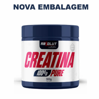 Creatina 100% Pura Micronizada e Monohidratada 300g Absolut Nutrition