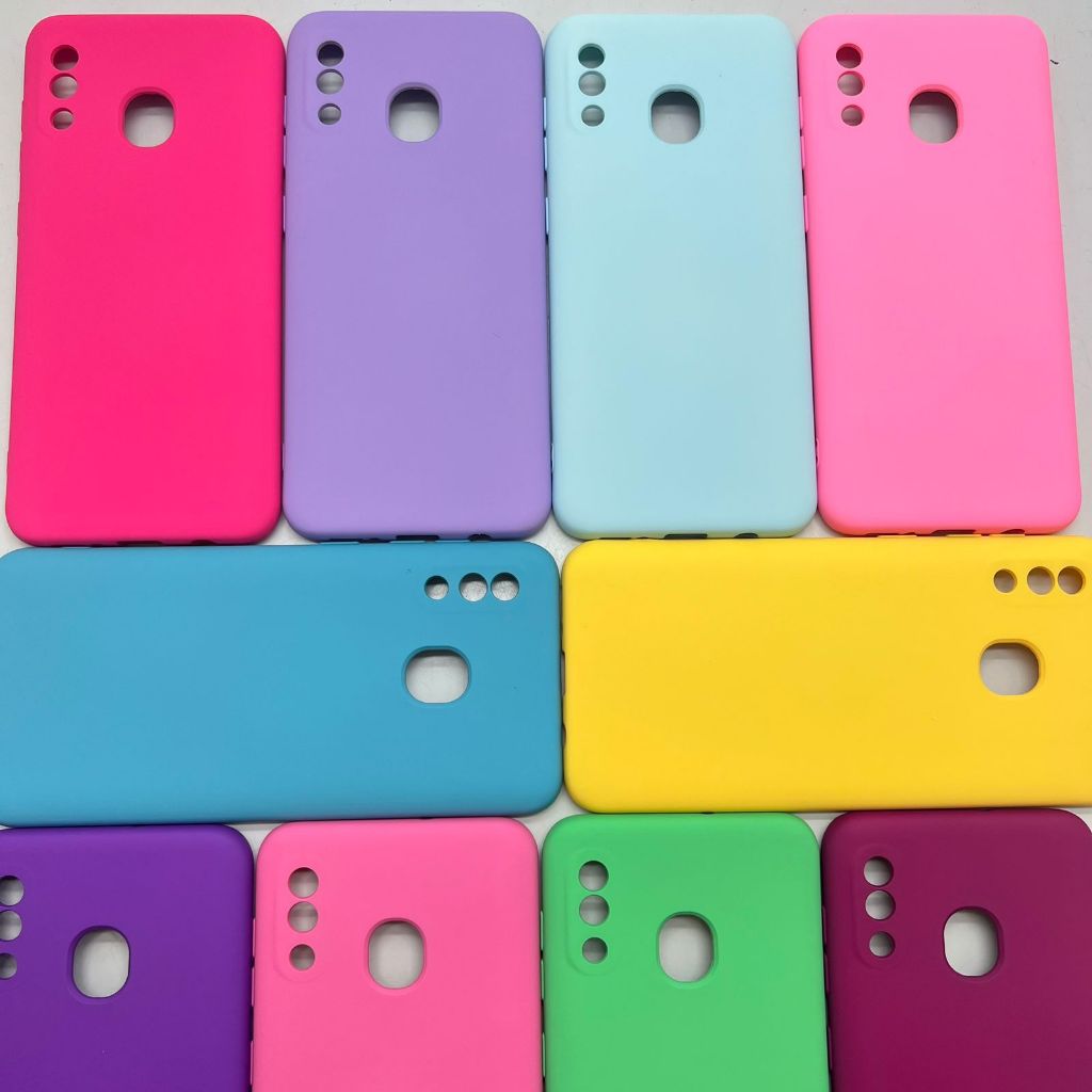 Capa para Samsung A20 / A30 - Capa + Pelicula 3D ou Só 1 Capinha Aveludada Case