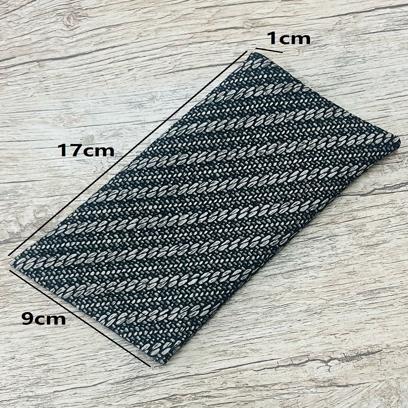 Capa Protetora Para Óculos Moedas e Joias 17x9x1cm Com Abertura em Pvc Forrada Bolsa Para Óculos Sol