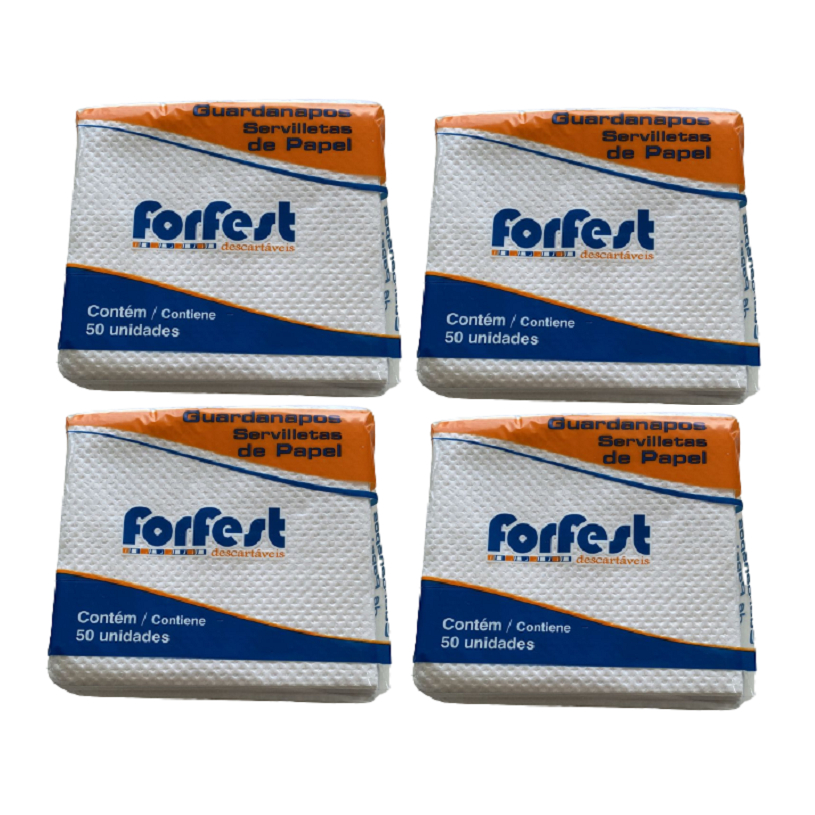 200 Un. Guardanapo de Papel Pequeno 20x22 cm (aberto) em Oferta na Shopee