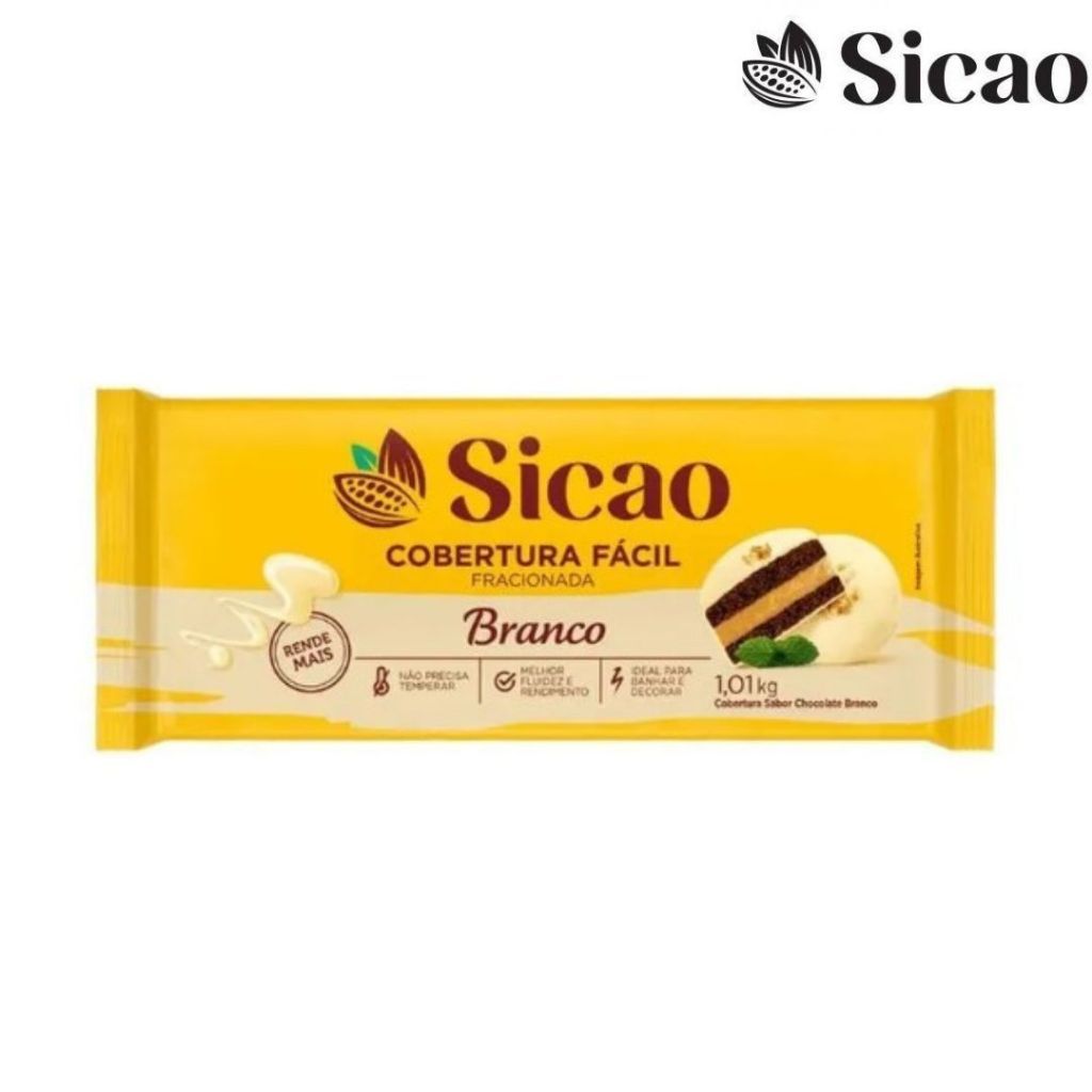 Barra de Chocolate Branco - Comprar com Melhor Preço em Lanches