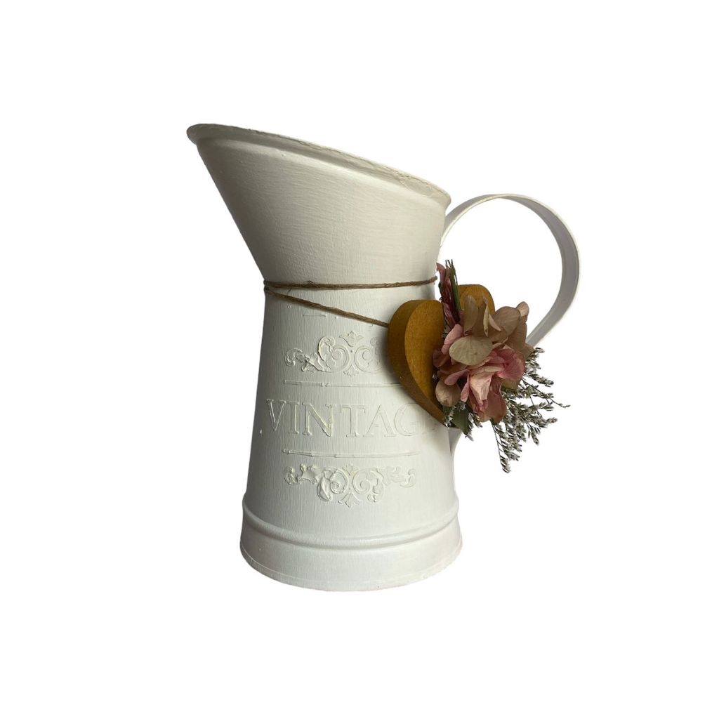 Vaso Jarra rústico com relevo