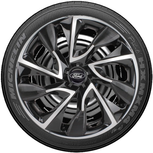 Jogo Kit 4 Calota Esportiva Ds4 Aro 13 Ford Fiesta EcoSport