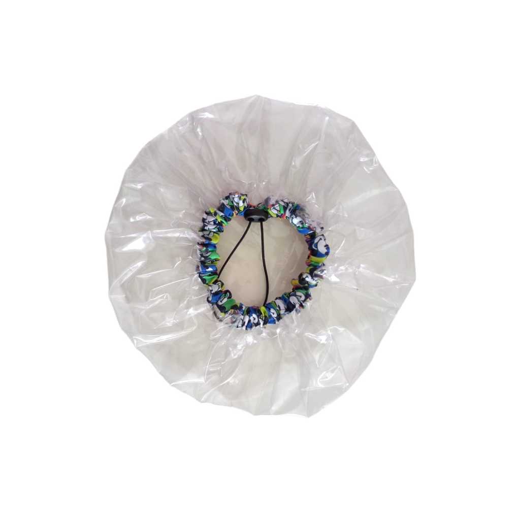 Touca de Banho transparente em Oferta na Shopee