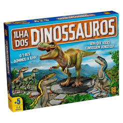 Jogo Ilha dos Dinossauros - Grow 4274