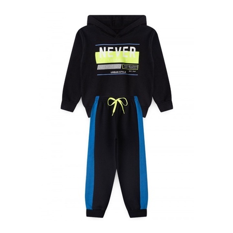conjunto moletom  inverno infantil menino calça e blusa de moletom Tam 1