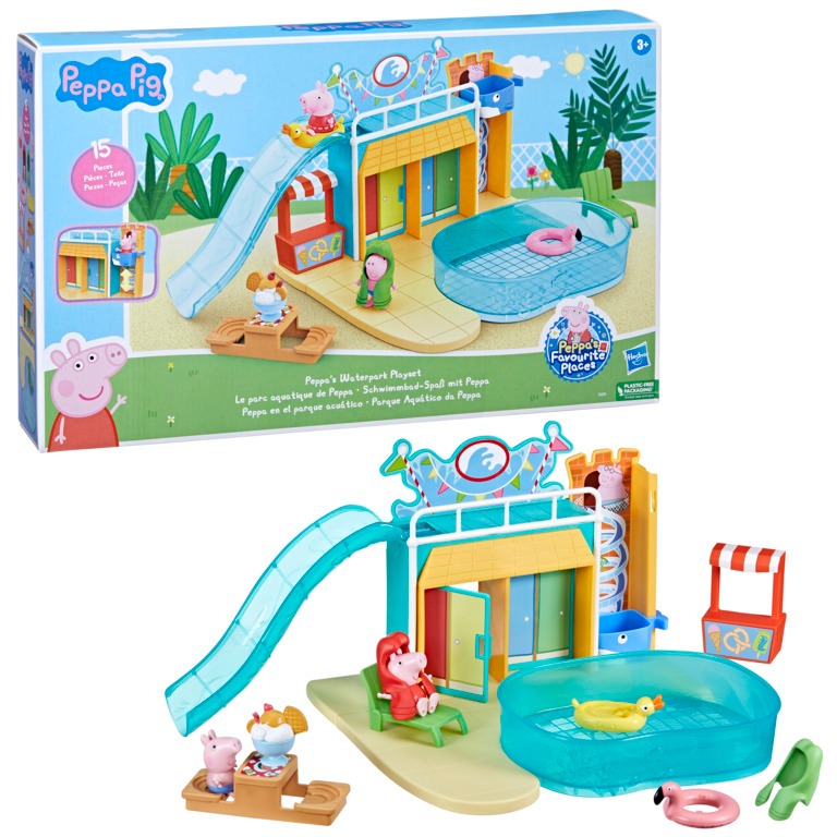 Peppa Pig Parque Aquático da Peppa - Hasbro F6295 em Oferta na Shopee