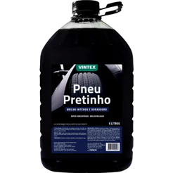 Pneu Pretinho Brilho Alto Proteção Resistente Agua 5L Vonixx Vintex