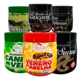 2 un Pomada Ven. de Abelha 200g Nectar Cosméticos
