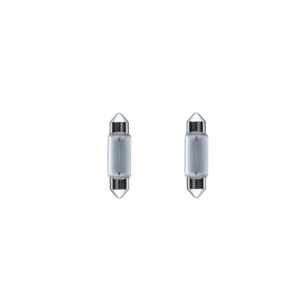 Par de Lâmpada Torpedo 6411 12V 10W 41MM-SV8.5-8
