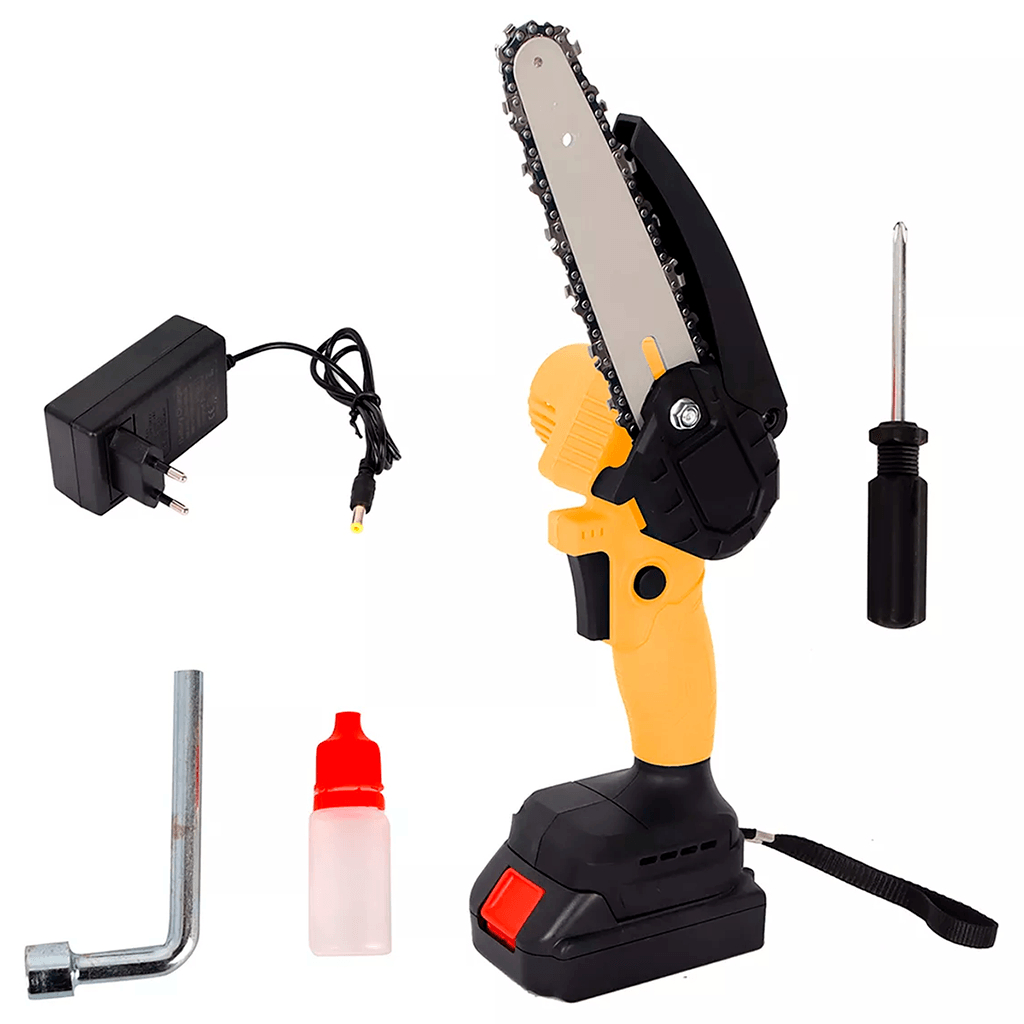 Mini Moto Serra Elétrica 6 Pol 21V A Bateria Recarregável Sem Fio Corte Fácil Prático Portátil em Oferta na Shopee