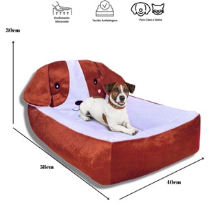Cama Caminha Para Cachorro E Gato - Caminha Pet Com Cabeceira P