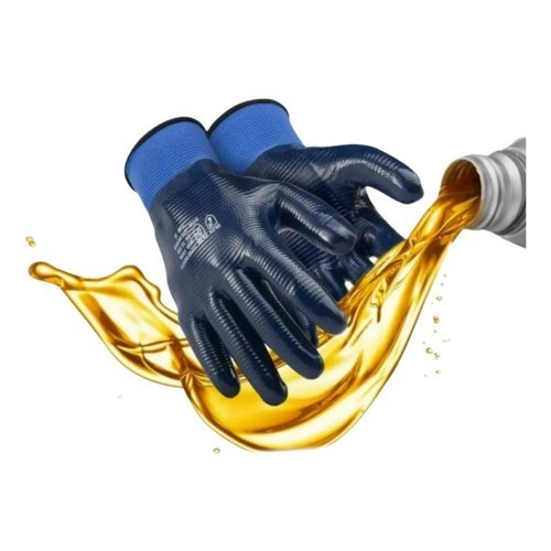 Luva Petroleira Malha com Banho Nitrílico Impermeável Multitato SS1002L - Super Safety em Oferta na Shopee
