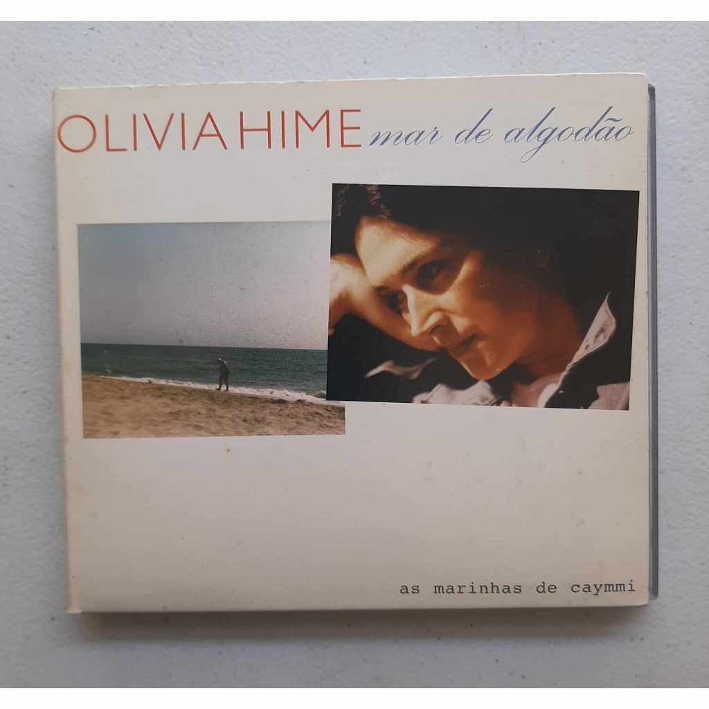 2 CDs Olivia Hime - Mar De Algodão As Marinhas De Caymmi + com Francis Hime - Sem Mais Adeus - Uma Homenagem a Tom Jobim