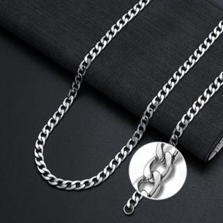 Colar Masculino 7mm Aço Inox Prata Grummet Colar Cordão