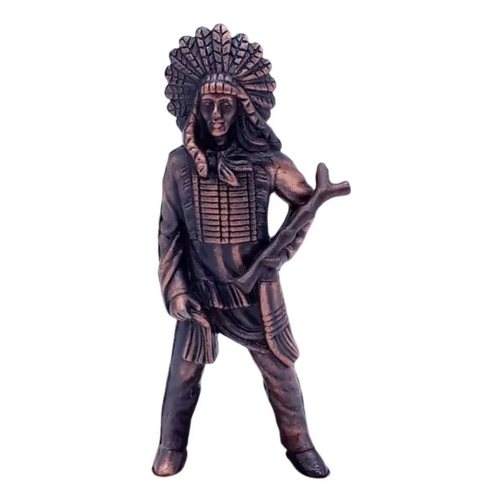 Apontador Indio Apache Retro Coleção Velho Oeste LPZ