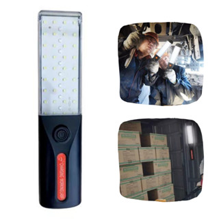 Lanterna Com Ímã Luz LED USB Recarregável De Emergência Para Inspeção Automóvel Regulável 360° em Oferta na Shopee