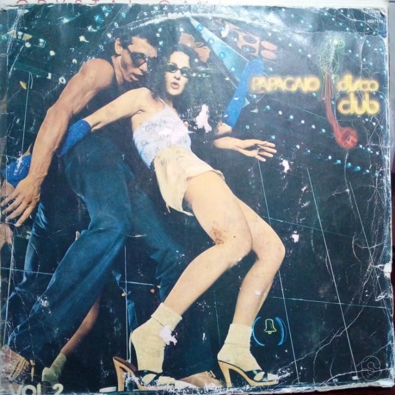 disco vinil sete melhores da joven pancom capa papagaio disco club