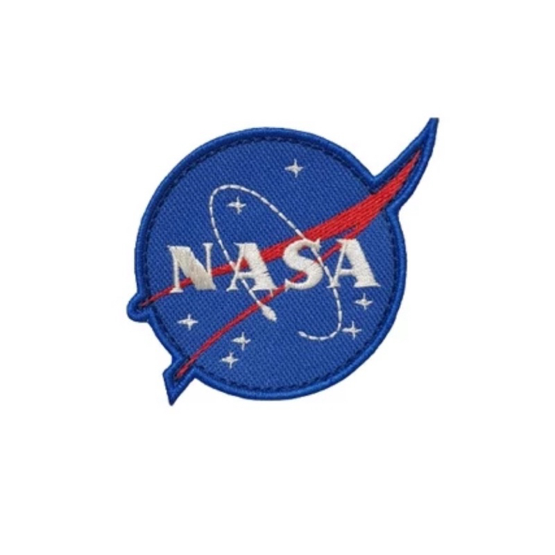 Patch Bordado Aplique Termocolante NASA em Oferta na Shopee