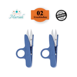 KIT COM 02 UN - Tesoura De Arremate Mundial TECELÃO Easy Cut - 12 cm ou 4 1/2"