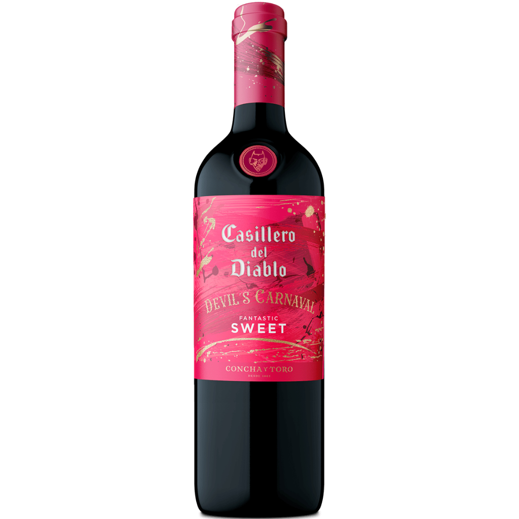 Vinho Casillero Del Diablo Devil's Carnaval Sweet Red 750ML em Oferta na Shopee