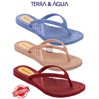 TERRA E AGUA CANCUN CHINELO BORRACHA ANTIDERRAPANTE COLORIDO RASTEIRINHA