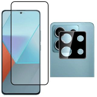 Película Vidro 3d + Película Câmera Para Redmi Note 13 Pro 5G