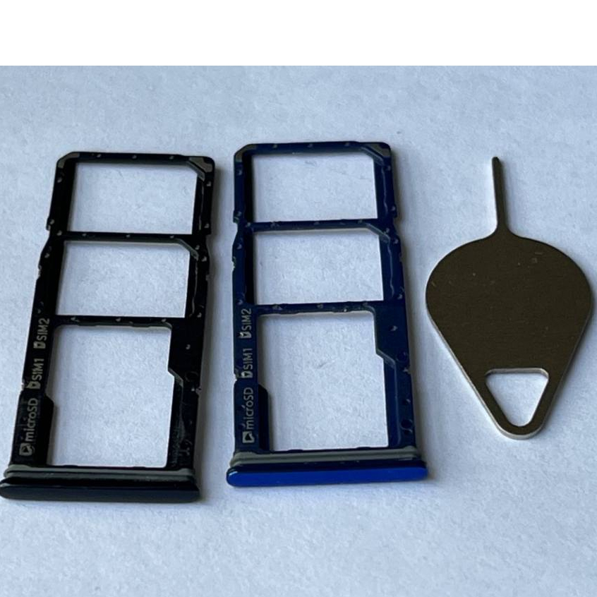 Kits Bandeja Gaveta Chip +Chavinha Do Gaveta Para A9 A9 2018 A920 (Preto E Azul)