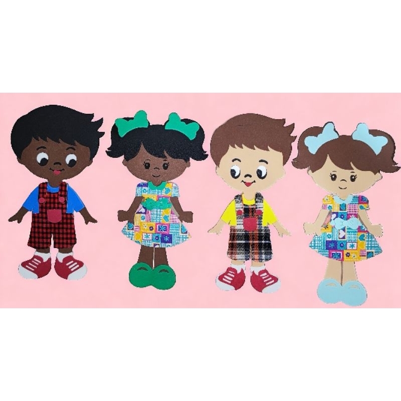 Painel Decoração Infantil 4 crianças em Eva Escola Sala de Aula , Volta as Aulas, Placa para Porta Escolar, Educativo em Oferta na Shopee