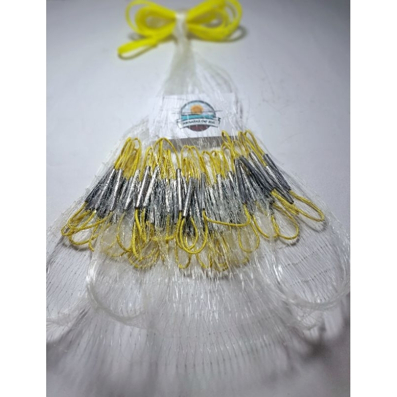 Tarrafa Lambari Piaba Peixe Rei Malha15mm(3cm)Fio 0.25 Altura 1.10 6Metros